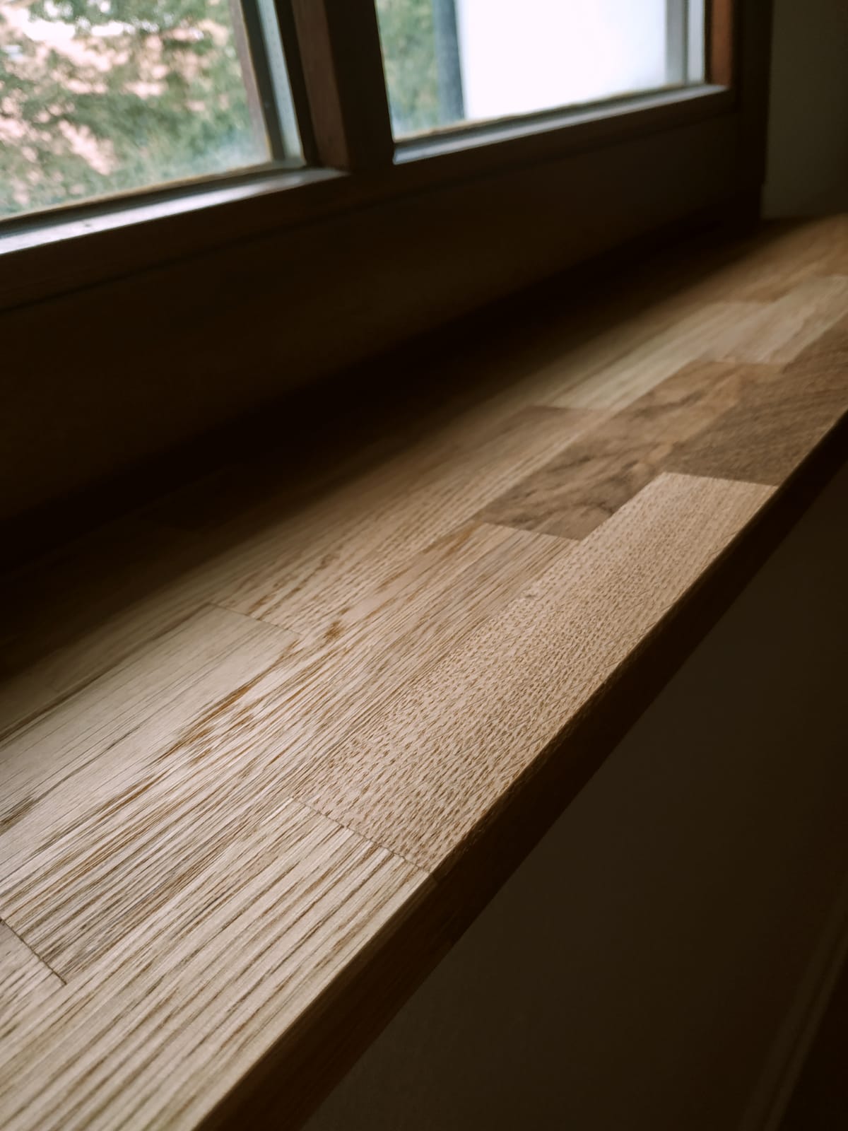 Fensterbank Holz - Konfigurator Eiche